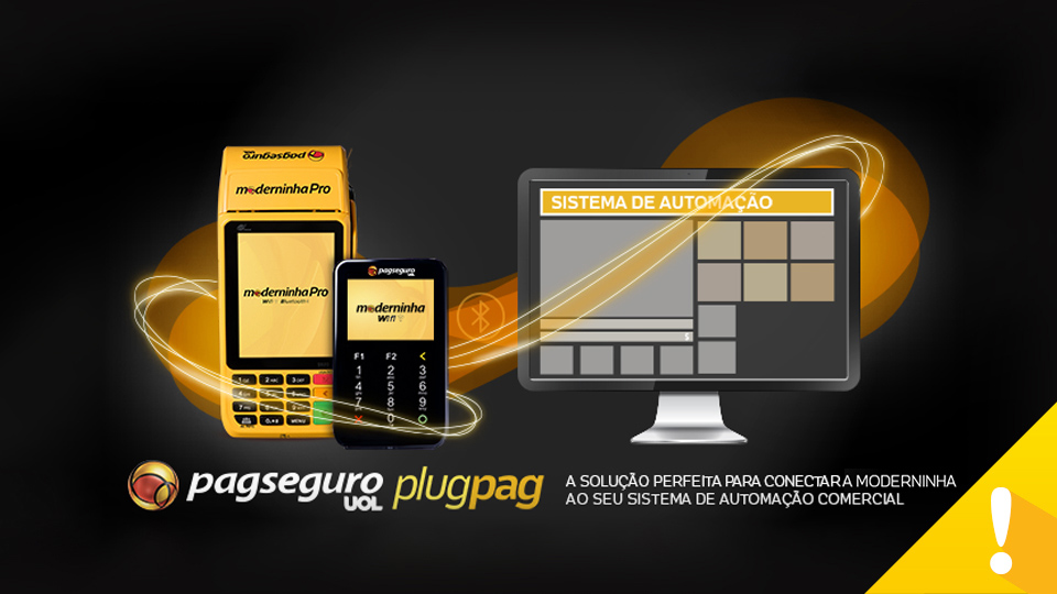 PlugPag solucao simplificada para automacao comercial moderninha