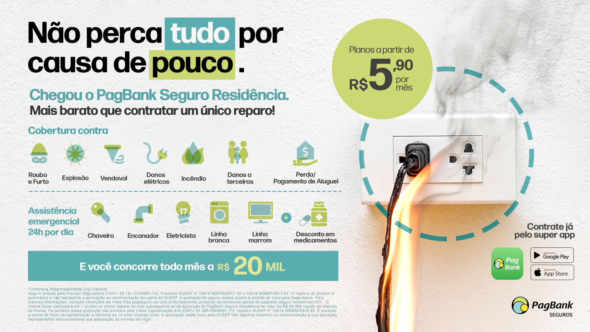 Conheça o PagBank Seguro Residencial