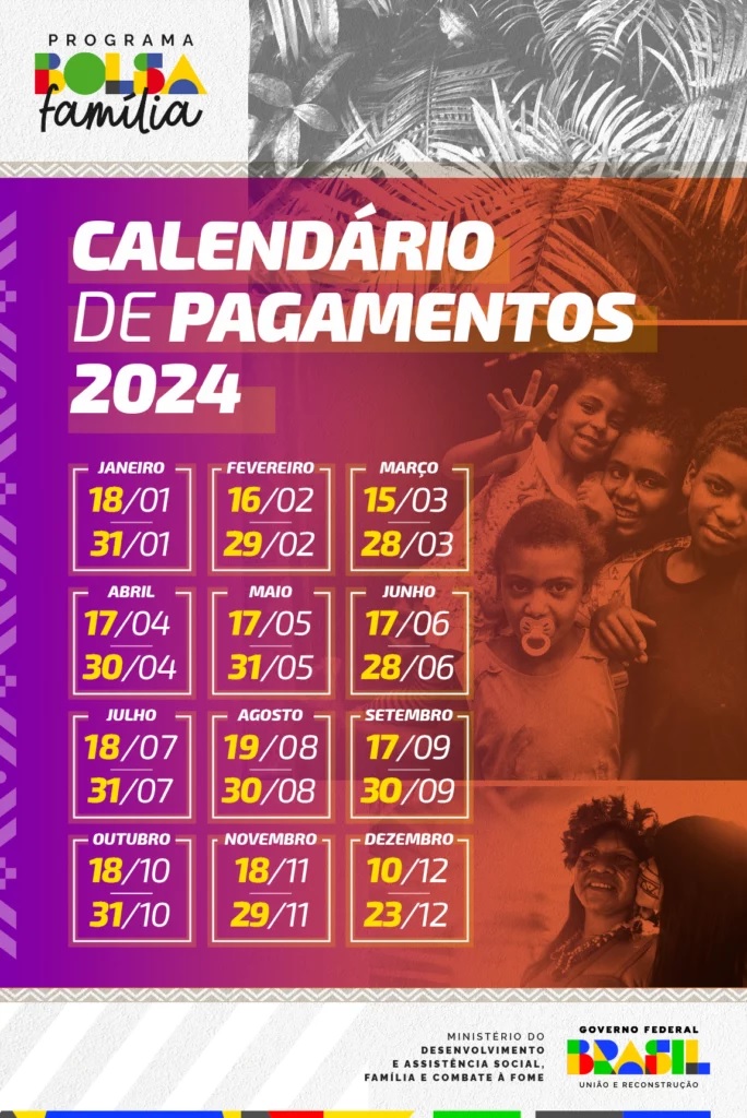 Calendário Bolsa Família 2024